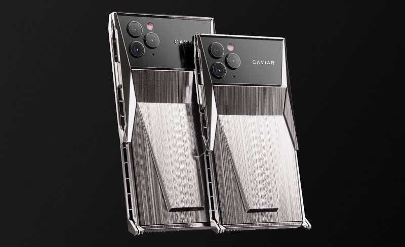 Caviar Cyberphone – роскошный iPhone 11 Pro в стиле Tesla Cyberpunk