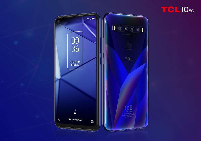 TCL представила доступные смартфоны с 5G и четырьмя камерами