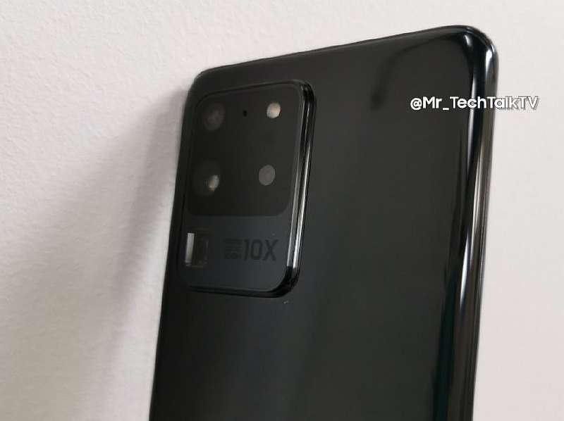 Дизайн самого дорогого флагмана Samsung Galaxy S20 Ultra на живых фото