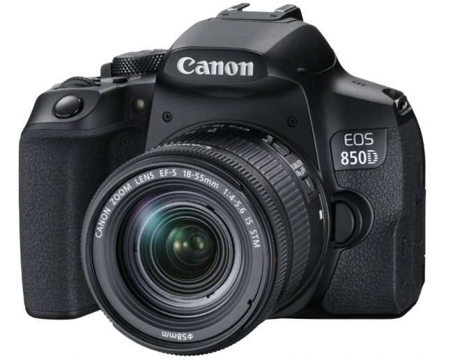 Canon EOS 850D - недорогая зеркальная камера для съемки 4К видео