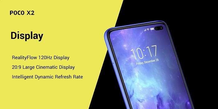 Xiaomi представила POCO X2 – долгожданное продолжение народного флагмана