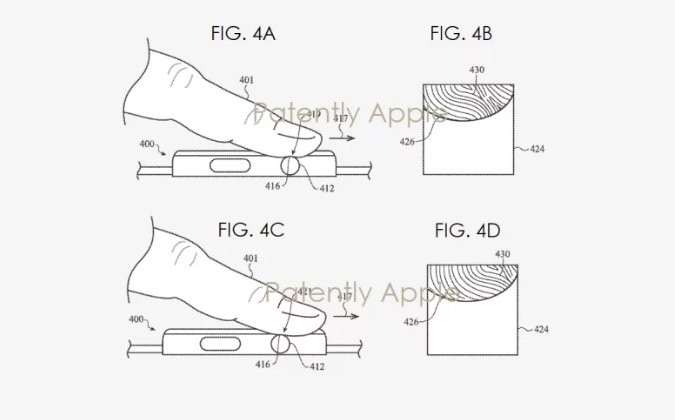 Apple запатентовала новые Apple Watch с сканером отпечатков пальцев Touch ID