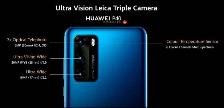 Huawei представила P40 и P40 Pro - китайские уберфлагманы с прорывной камерой