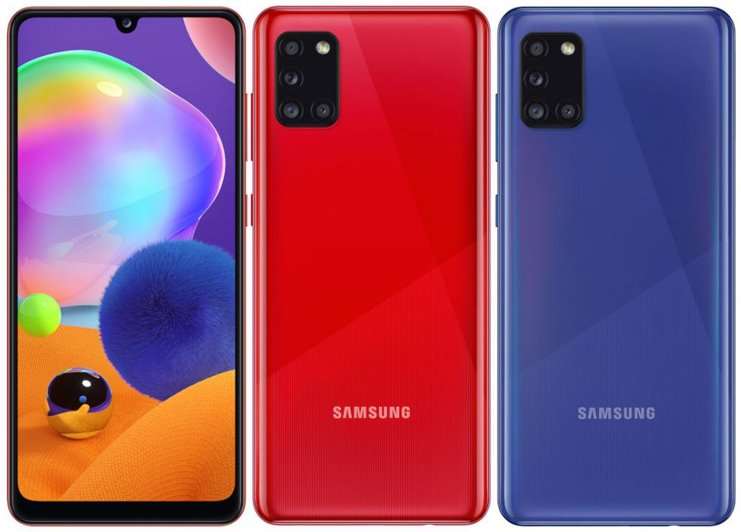 Samsung представила бюджетный Galaxy A31 с процессором MediaTek и 48-мегапиксельной камерой