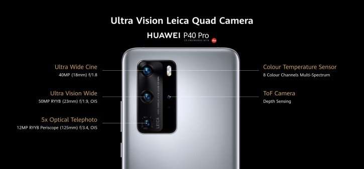 Huawei представила P40 и P40 Pro - китайские уберфлагманы с прорывной камерой