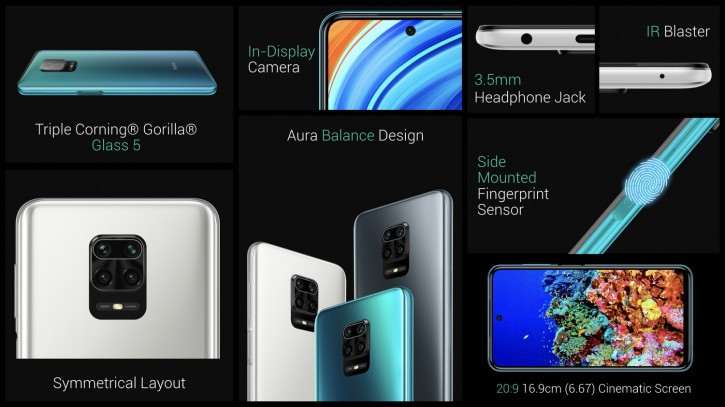 Новый Redmi Note 9 Pro получил большой экран и мощный аккумулятор