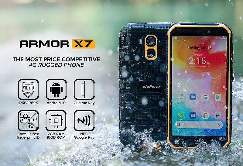 В продажу поступил неубиваемый смартфон с NFC за 6500 рублей