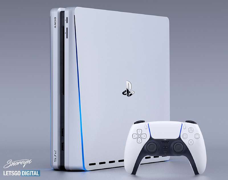 Так выглядит PlayStation 5. Дизайн консоли показали на качественных рендерах