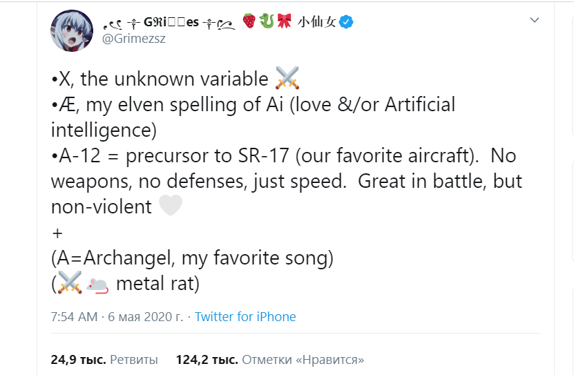 Илон Маск и Граймс назвали сына XÆA-12. Что это значит?