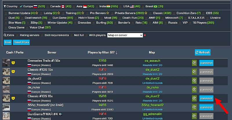 Теперь вы можете играть в Counter-Strike 1.6 прямо в браузере