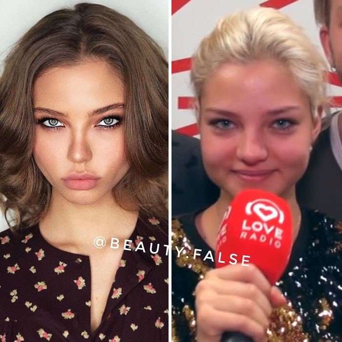 30 популярных «красавиц» из Instagram, которые лгут о своей настоящей внешности