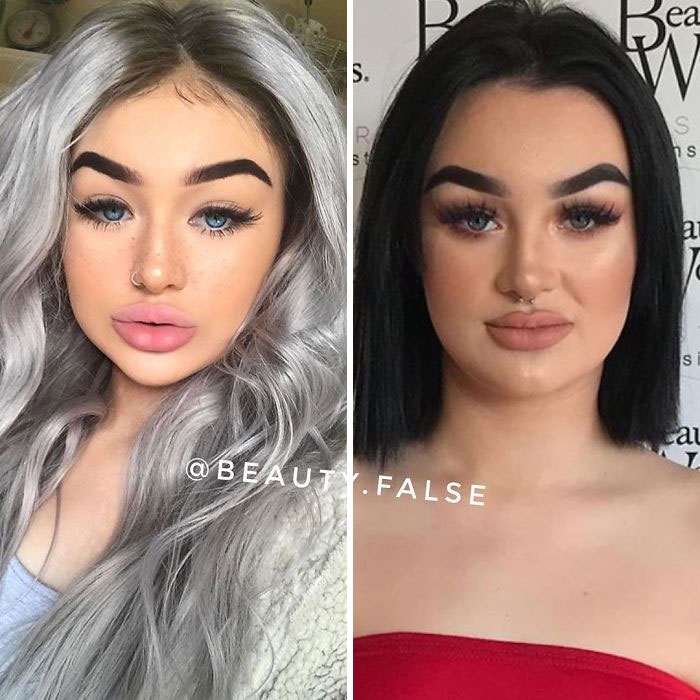 30 популярных «красавиц» из Instagram, которые лгут о своей настоящей внешности
