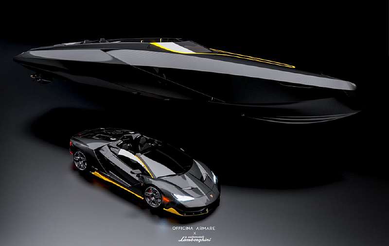 Lamborghini сделала яхту. Она крутая, дорогая и очень быстрая