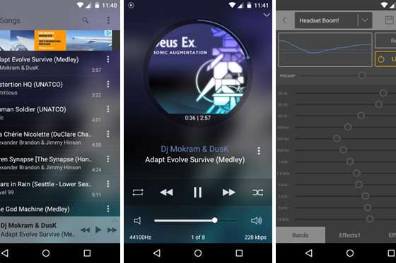7 главных музыкальных плееров на Android. Для ценителей качественного звука