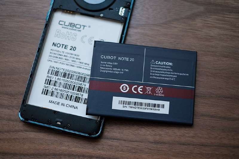 Обзор Cubot Note20. NFC, Type-C и съемный аккумулятор за 7 тысяч