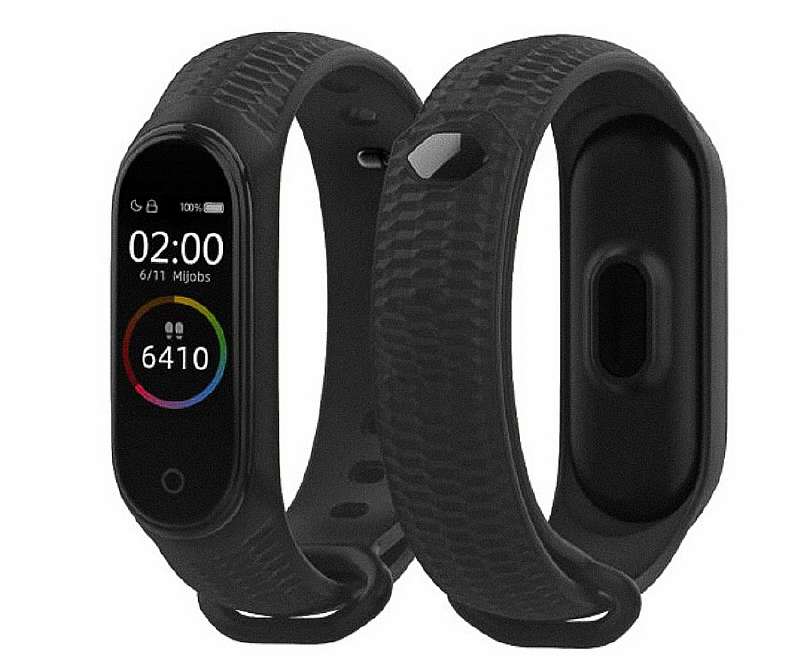 Подешевели крутые ремешки для Mi Band 5. Теперь браслет выглядит солидно