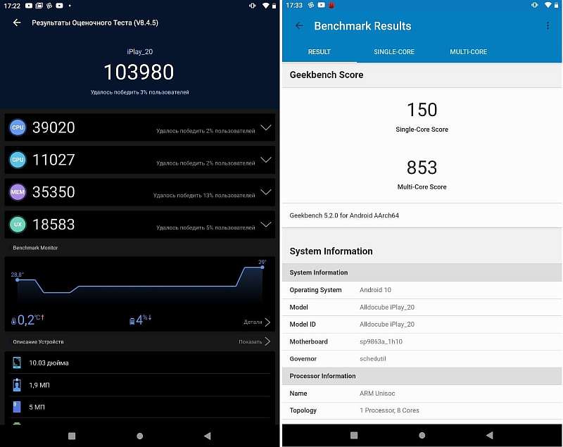 Обзор Alldocube iPlay 20. Большой и дешевый планшет на Android 10