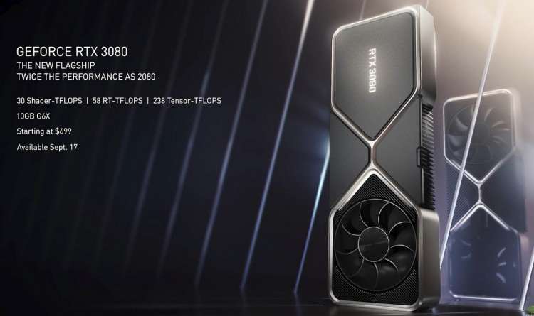 Вышли видеокарты Nvidia RTX 3070, 3080 и 3090. Цены и характеристики