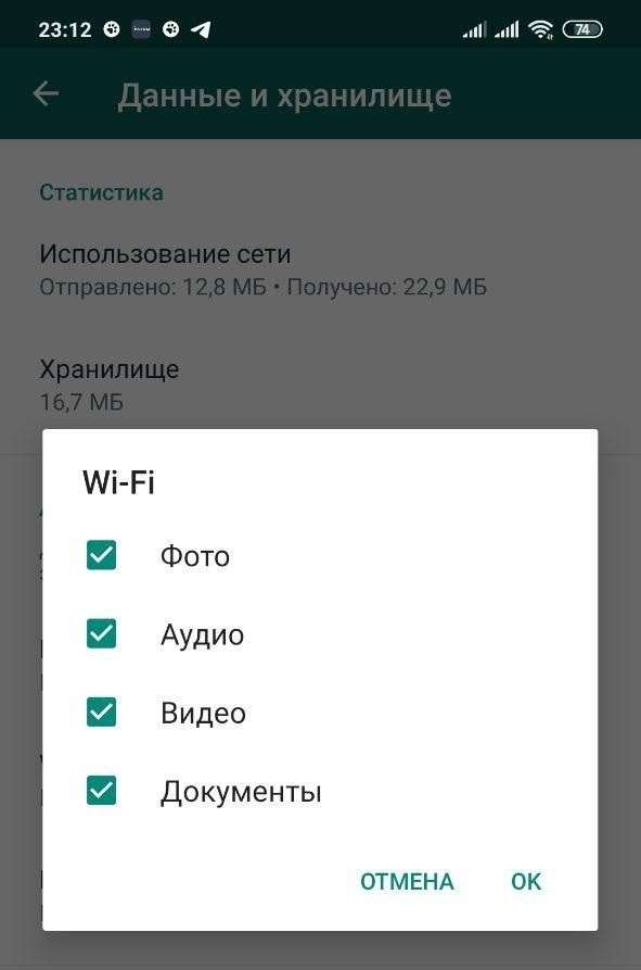 2 важные настройки WhatsApp, которые сохранят гигабайты памяти в телефоне