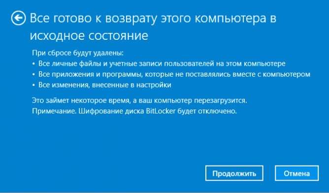 Переустановка Windows - прошлый век. Как сбросить компьютер к заводским настройкам