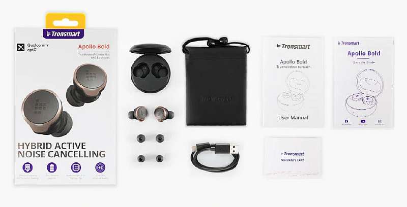Обзор Tronsmart Apollo Bold. Лучшие беспроводные наушники до 100$