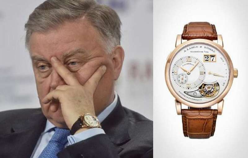 Самые дорогие часы российских политиков. Сколько стоят понты?