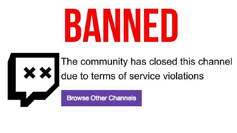 За что банят на Twitch: запрещенные слова и правила для стримеров