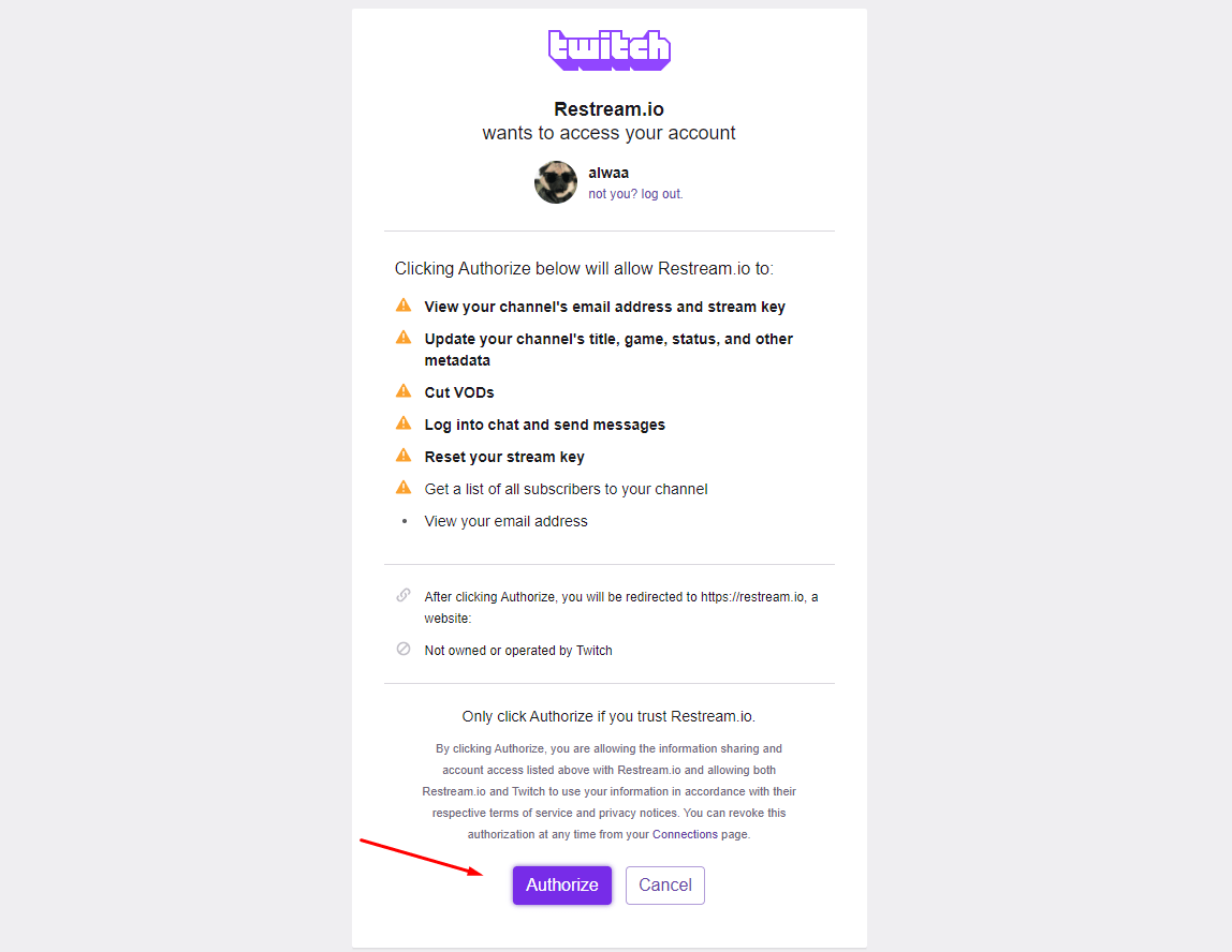Как одновременно стримить на Twitch и YouTube : настройка Restream.io