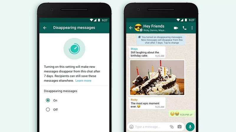 В WhatsApp можно отправлять сообщения, которые сами удаляются. Как их включить?