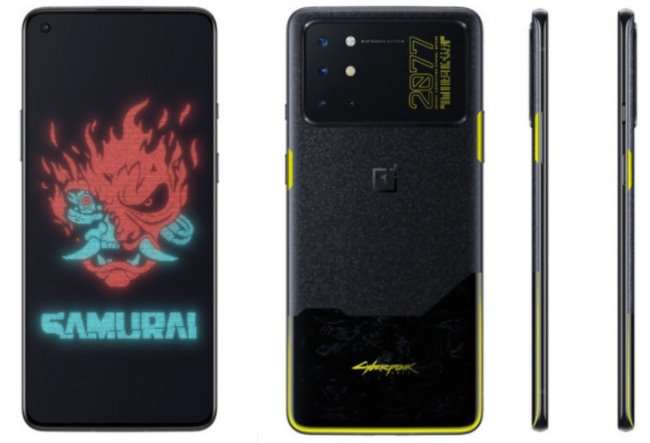 OnePlus представила 8T Cyberpunk 2077 Edition в честь главной игры года