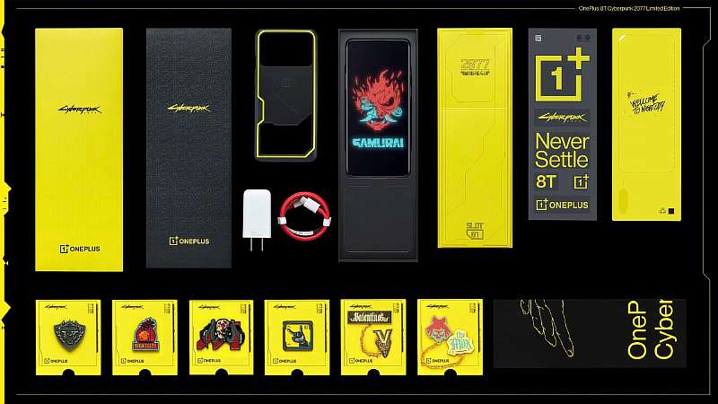 OnePlus представила 8T Cyberpunk 2077 Edition в честь главной игры года