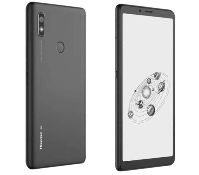 Вышел уникальный смартфон. Там черно-белый E-Ink экран, аудиофильский ЦАП и 5G