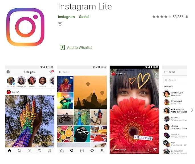 Вышел специальный Instagram для слабых смартфонов. Он весит всего 2 мегабайта