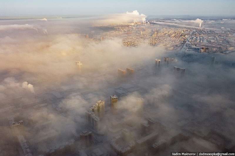 30 фото, показывающих, как невообразимо холодно сейчас в Сибири