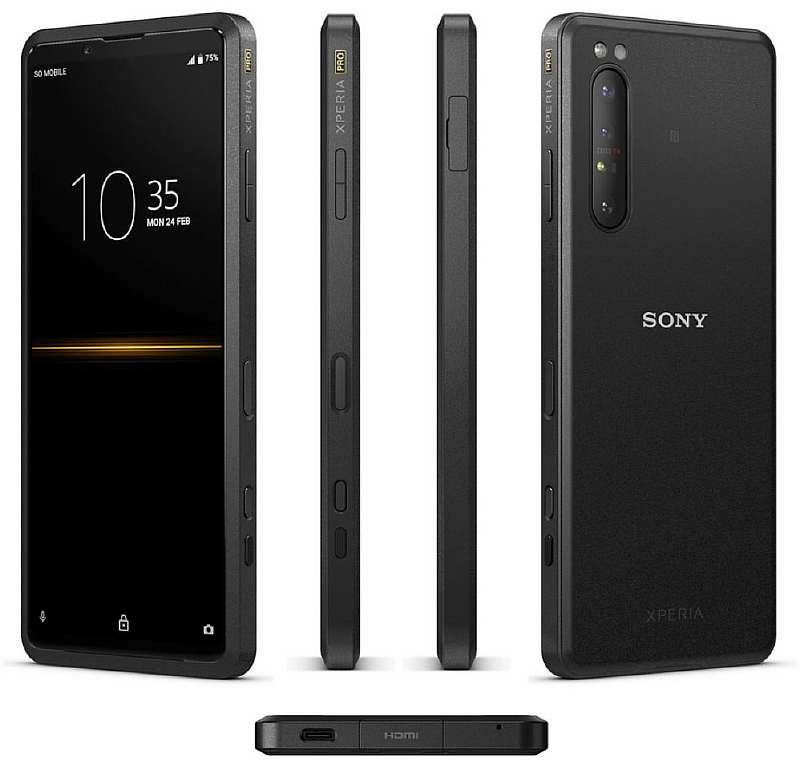 Sony удивляет. Выпустили дорогущий смартфон Xperia Pro по цене трех Айфонов
