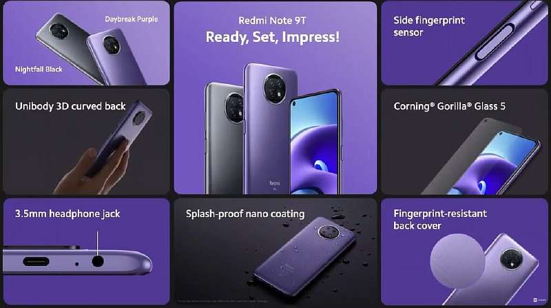 Redmi Note 9T появился на Али. Дешевый, мощный и со скидкой