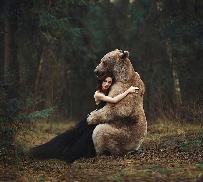 Уникальная связь людей и животных: 45 потрясных снимков российского фотографа