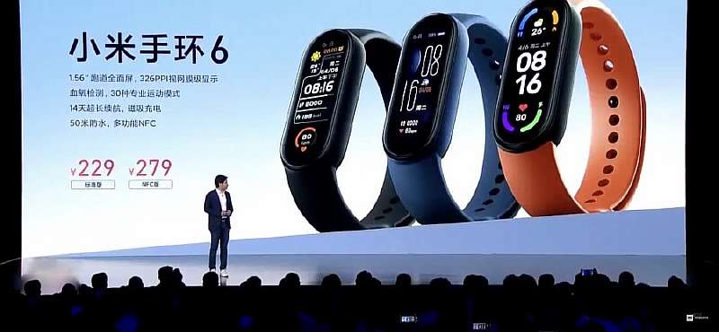 Xiaomi Mi Band 6 официально представлен. Народный смарт-браслет теперь полностью безрамочный