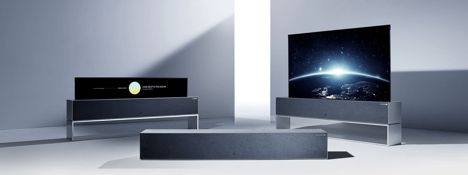 LG начала продажи телевизора, сворачивающегося в рулон. Сколько стоят технологии будущего?