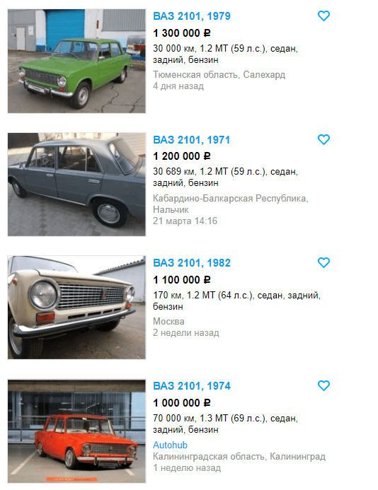 Старые Жигули «копейку» продают за 15 миллионов рублей. Чем уникальна эта машина?