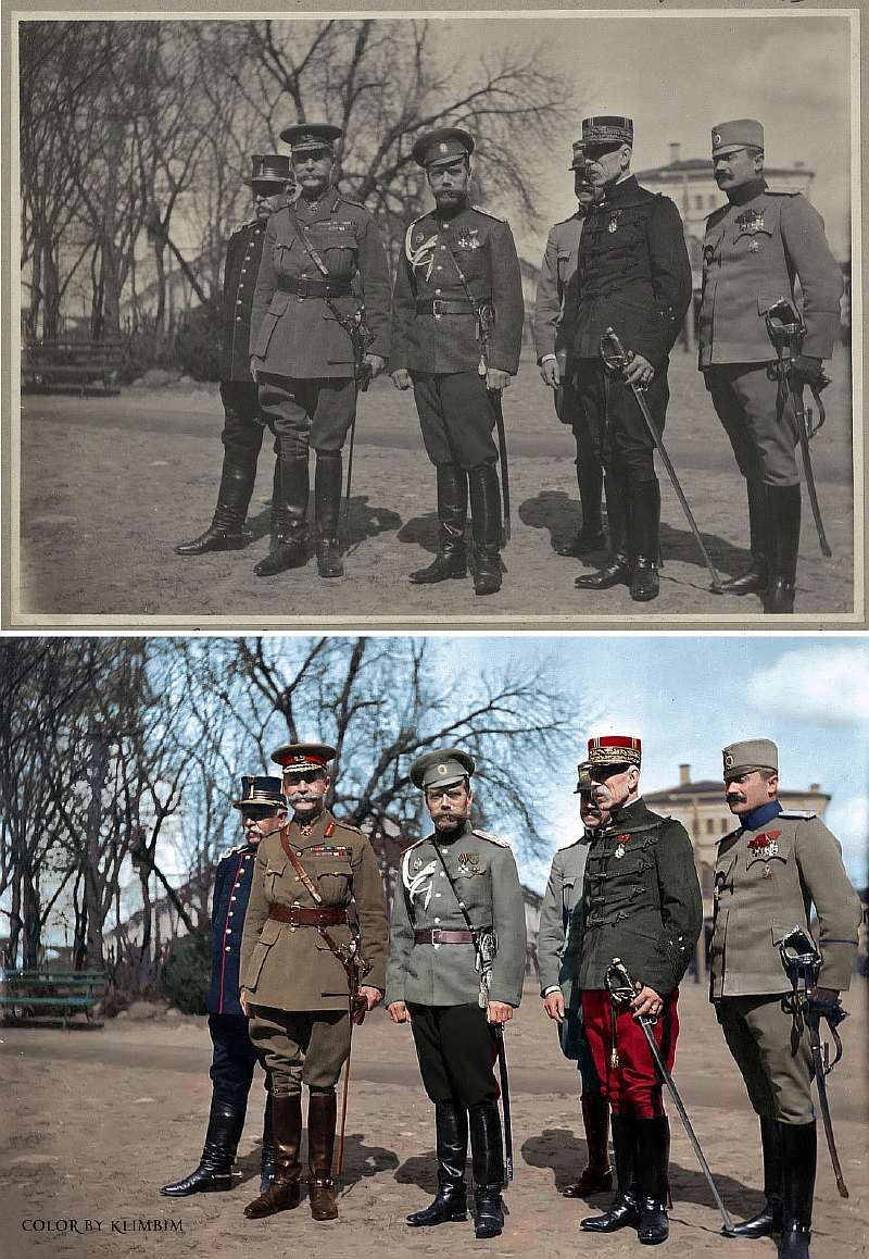 История оживает в цвете! Посмотрите, какие чудеса творит со старинными фотографиями мастерица из России