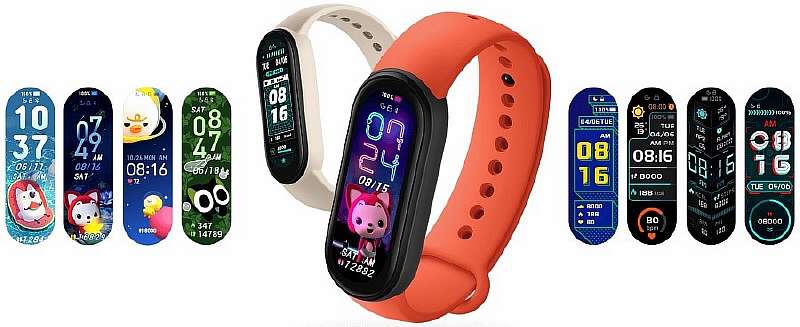 Циферблаты для Xiaomi Mi Band 6: где скачать и как сделать самому