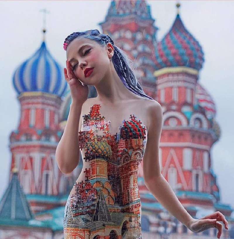Девушка из России собрала 4.5 миллиона подписчиков в Instagram, делая удивительные фотографии без всякого фотошопа