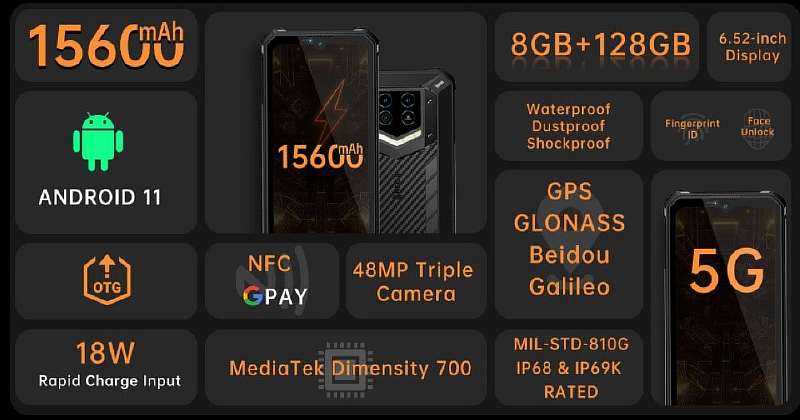 Вышел самый тяжелый смартфон в мире со зверским аккумулятором 15600 мАч