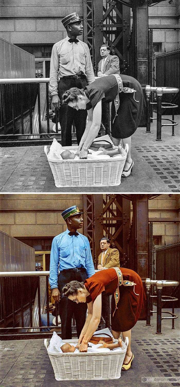 30 оживших исторических фото, которые в цвете выглядят совершенно иначе