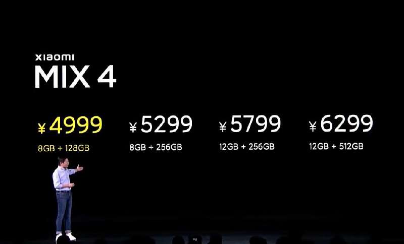 Xiaomi Mi MIX 4 официально представлен. Цена и характеристики китайского суперфлагмана