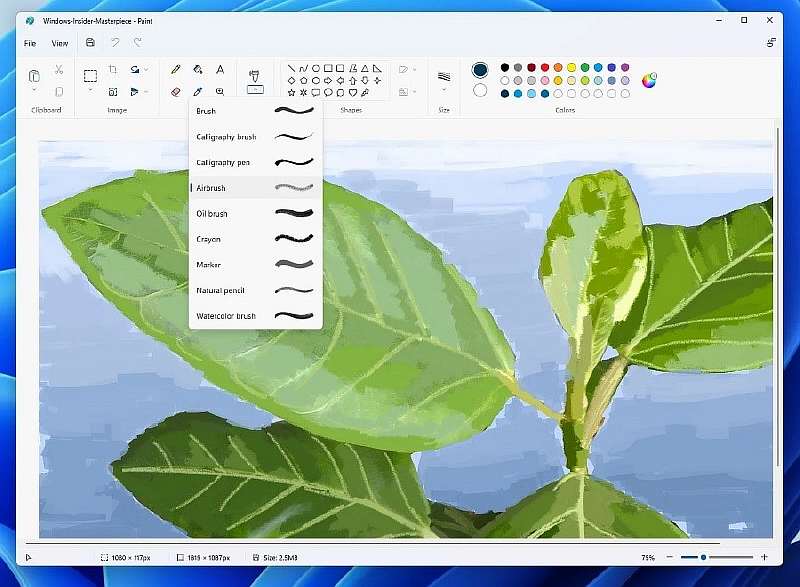 Посмотрите на новый Paint. Легендарный редактор заметно похорошел на Windows 11