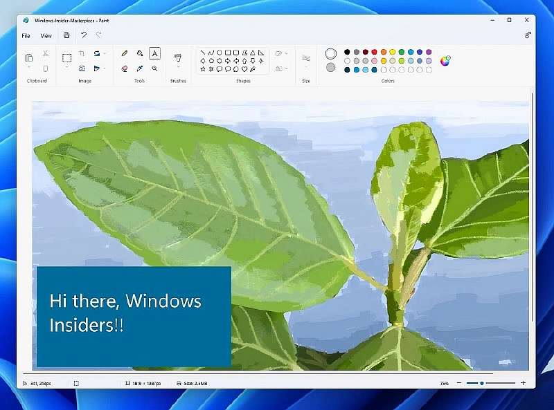 Посмотрите на новый Paint. Легендарный редактор заметно похорошел на Windows 11