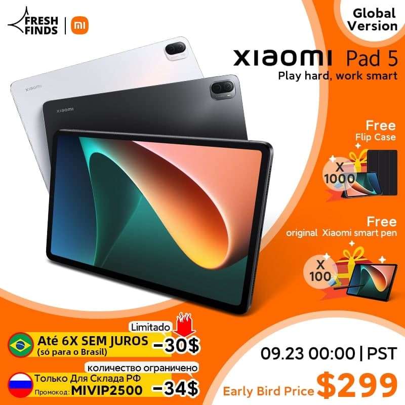 Новый планшет Xiaomi доступен по очень приятной цене. Экономим 10 тысяч