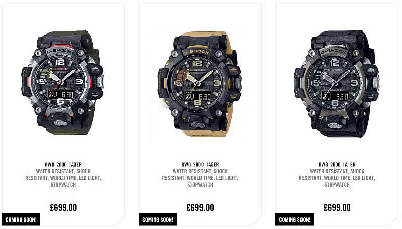 Casio сделала свои самые экстремальные и неубиваемые часы: G-Shock Mudmaster GWG-2000